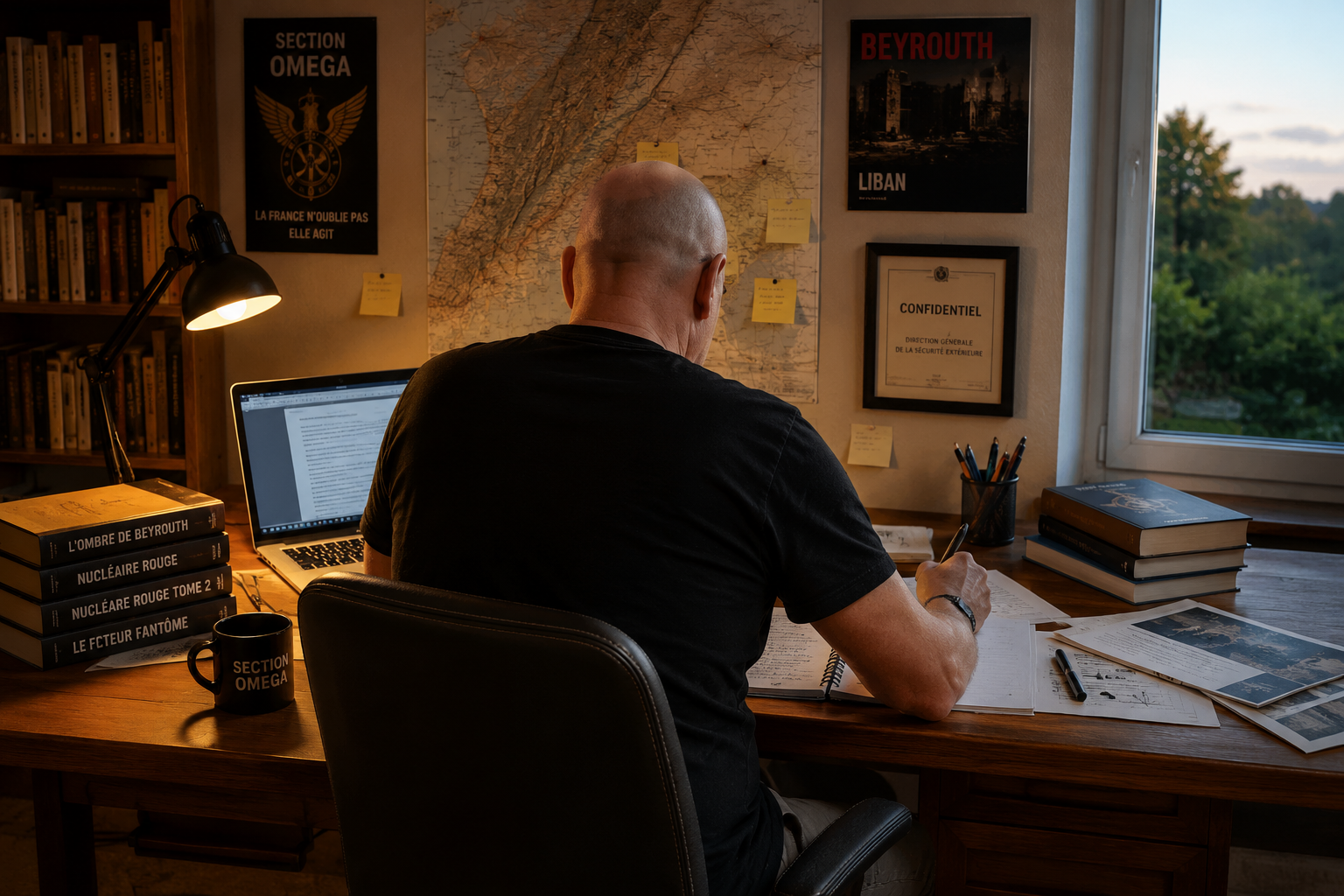 Comment naît un roman d'espionnage réaliste ?